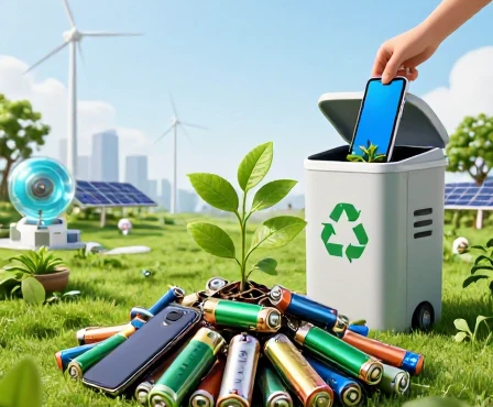 محیط زیست و موبایل؛ کمپین جدید برای بازیافت باتری‌های لیتیومی